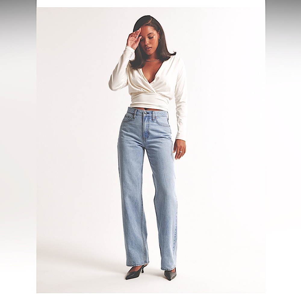 WeWoreWhat High Rise Women Jeans in Light Blue